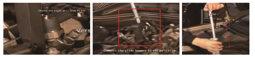 40 Pcs Diesel Remover Injector Puller Tool Set Injector Extractor Adaptor Kit